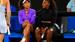 Naomi Osaka y Serena Williams. Fuente: Getty