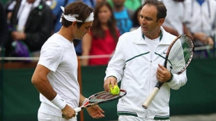 Paul Annacone habla de Roger Federer. Foto: gettyimages
