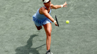 Paula Badosa en el WTA 500 Charleston 2023. Foto: getty