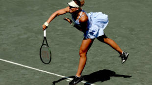 Paula Badosa en el WTA 500 Charleston 2023. Foto: getty