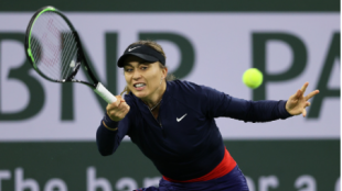 Paula Badosa en Indian Wells 2021. Foto: gettyimages