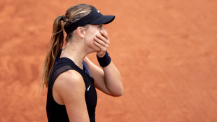 Paula Badosa: "¿Por qué no seguir soñando?". Foto: Getty