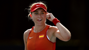 Paula Badosa gana a Iga Swiatek en Juegos Olímpicos Tokio 2021. Foto: gettyimages