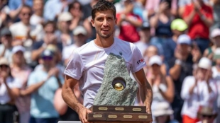Pedro Cachín, declaraciones campeón en Gstaad. Foto: gettyimages