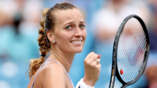 Petra Kvitova en el WTA 1000 de Cincinnati 2022. Foto: Getty