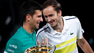 Novak Djokovic y otros Big 3 en 2022. Foto: gettyimages