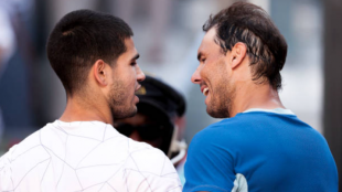 Carlos Alcaraz y Rafael Nadal estarán en Turín. Fuente: Getty.