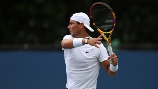 Seguimos EN DIRECTO el debut de Rafa Nadal en el US Open 2022 ante Rinky Hijikata. Foto: Getty