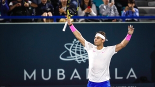 Rafa Nadal: "Aun tengo ese fuego dentro de mí para luchar por mis objetivos". Foto: Getty