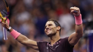 Rafa Nadal: "Ha sido un 6-0 muy engañoso". Foto: Getty