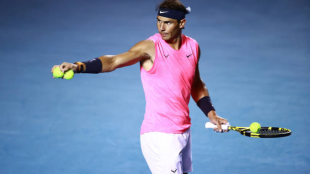 Rafael Nadal valora su rendimiento en ATP 500 Acapulco 2020. Foto: gettyimages
