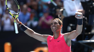 Rafael Nadal habla tras ganar a Dellien en Open de Australia 2020. Foto: gettyimages