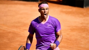 Rafael Nadal dice que siente más pasión por el tenis. Foto: gettyimages