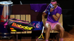 Nadal triunfó ante Sinner. Foto: Getty