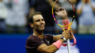 Rafael Nadal, sensaciones tras debut en US Open 2022. Foto: gettyimages