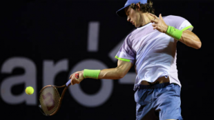 Nicolás Jarry en el ATP 500 de Río de Janeiro. Foto: getty