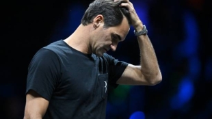Roger Federer opina sobre quién es el GOAT. Foto: gettyimages