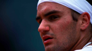Roger Federer en sus primeros años como profesional. Fuente: Getty