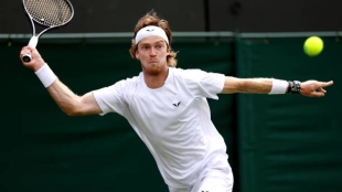 Andrey Rublev. Fuente: Getty