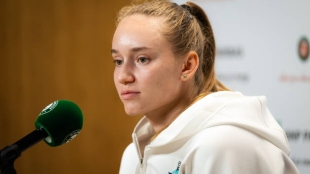 Elena Rybakina. Fuente: Getty