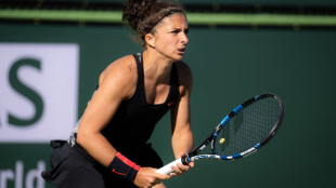 Sara Errani en Indian Wells 2022. Foto: getty