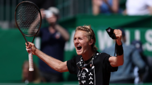 Sebastian Korda en el Masters 1000 de Montecarlo 2022. Foto: Getty