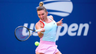 Halep durante el pasado US Open. Foto: Getty