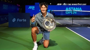 SoonWoo Kwon, primer título ATP. Foto: gettyimages