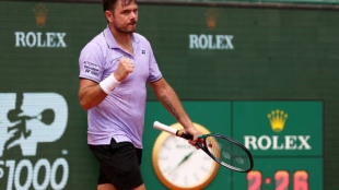 Stan Wawrinka muestra su confianza en ATP Montecarlo 2023. Foto: gettyimages