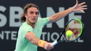Stefanos Tsitsipas en ATP Cup 2020. Foto: gettyimages