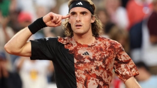 Stefanos Tsitsipas, expectativas duelo Alcaraz en Roland Garros 2023. Foto: gettyimages