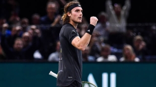 Stefanos Tsitsipas, opciones número 1 en ATP Finals 2022. Foto: gettyimages