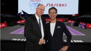 Steve Simon, en la inauguración de las WTA Finals de Shenzen. Es posible que la WTA no vuelva a China. Fuente: Getty