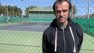 Teymuraz Gabashvili en el Alicante Ferrero Challenger 2012. Fuente: PDB