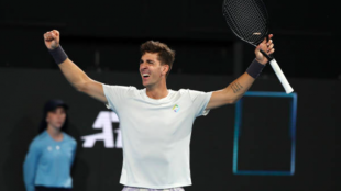 Kokkinakis en el ATP 250 de Adelaida 2022. Foto: Getty