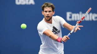 Dominic Thiem se prepara para el Us Open. Fuente: Getty