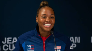 Taylor Townsend. Fuente: Getty