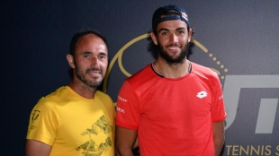 Vincenzo Santopadre habla de Matteo Berrettini. Foto: gettyimages