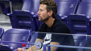 Wim Fissette, entrenador de Naomi Osaka. Fuente: Getty