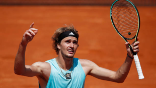 Alexander Zverev. Fuente: Getty