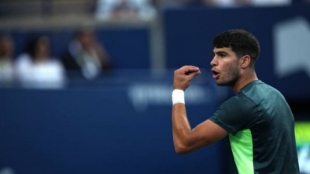 Alcaraz: "De este torneo me llevo muchas lecciones aprendidas". Foto: Getty