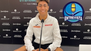 Entrevista de Alejandro Melero en la Copa Davis. Fuente: Punto de Break