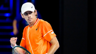 Alex De Miñaur en el Open de Australia 2024. Foto: Getty