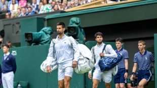 Análisis final ATP Cincinnati 2023 entre Alcaraz y Djokovic. Foto: gettyimages
