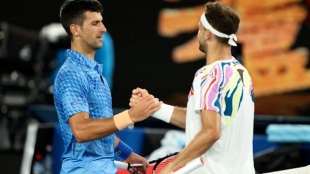 Análisis final ATP París 2023 entre Djokovic y Dimitrov. Foto: gettyimages