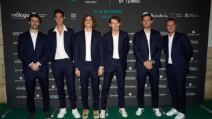 El equipo de Australia en la Copa Davis 2023. Foto: ITF