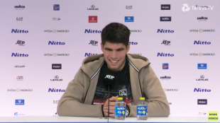 Alcaraz: "Estoy preparado para enfrentarme a Djokovic". Foto: TennisTv