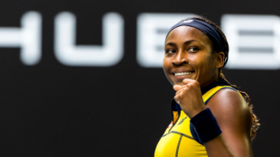 Coco Gauff en el Open de Australia 2024. Foto: Getty