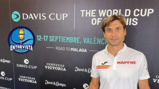 David Ferrer en su entrevista con Fernando Murciego. Fuente: Punto de Break