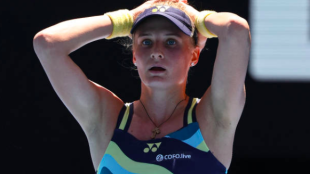 Dayana Yastremska, a semifinales. Fuente: Getty